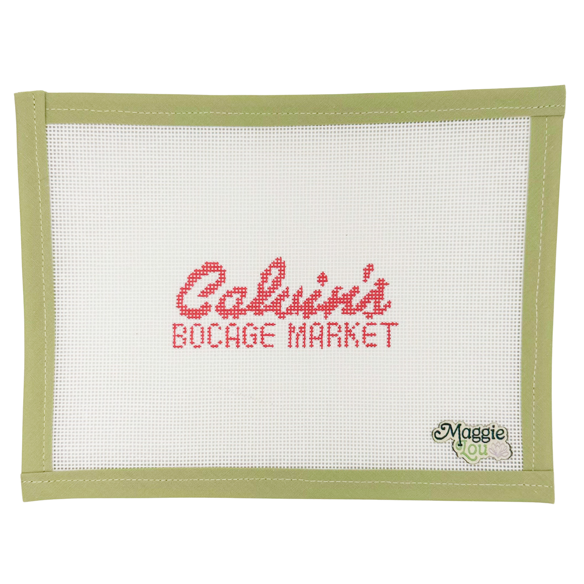 Calvin’s Bocage Market Needlepoint Canvas