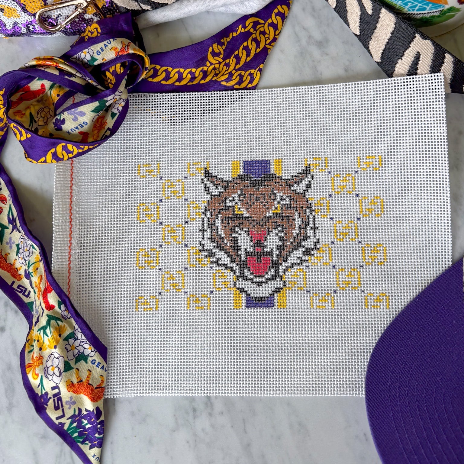 Game Day Tiger Clutch Insert